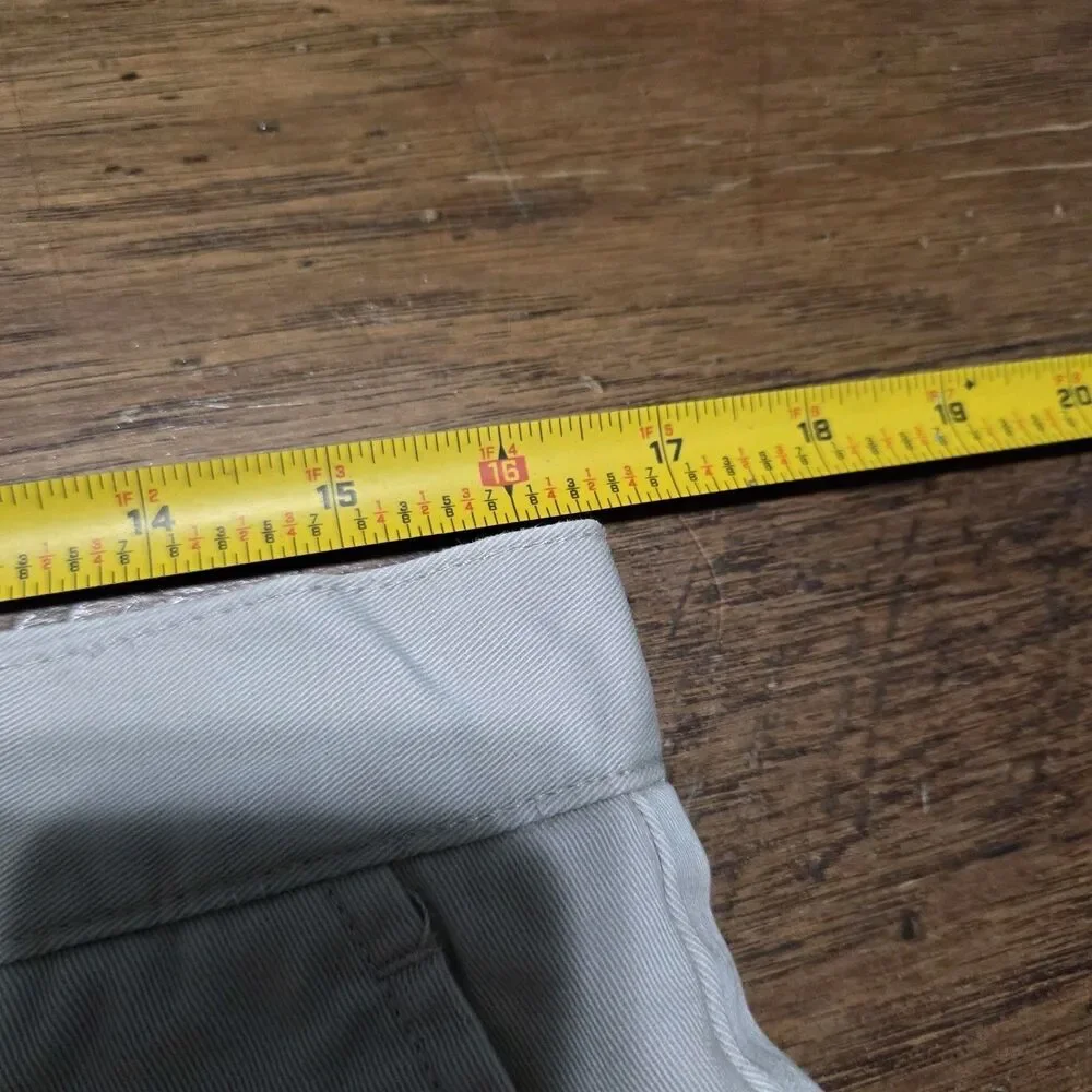 Vtg Polo Ralph Lauren Chino Prospect Shorts Men's Size 33 Khaki Cotton Pony Logo